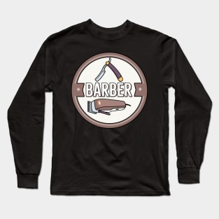 Barber Long Sleeve T-Shirt